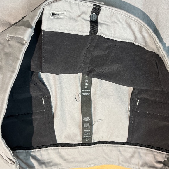 Lululemon Commission Classic Swift Cotton Pant - Men's Size 34 X 32 - Gray - Picture 10 of 14